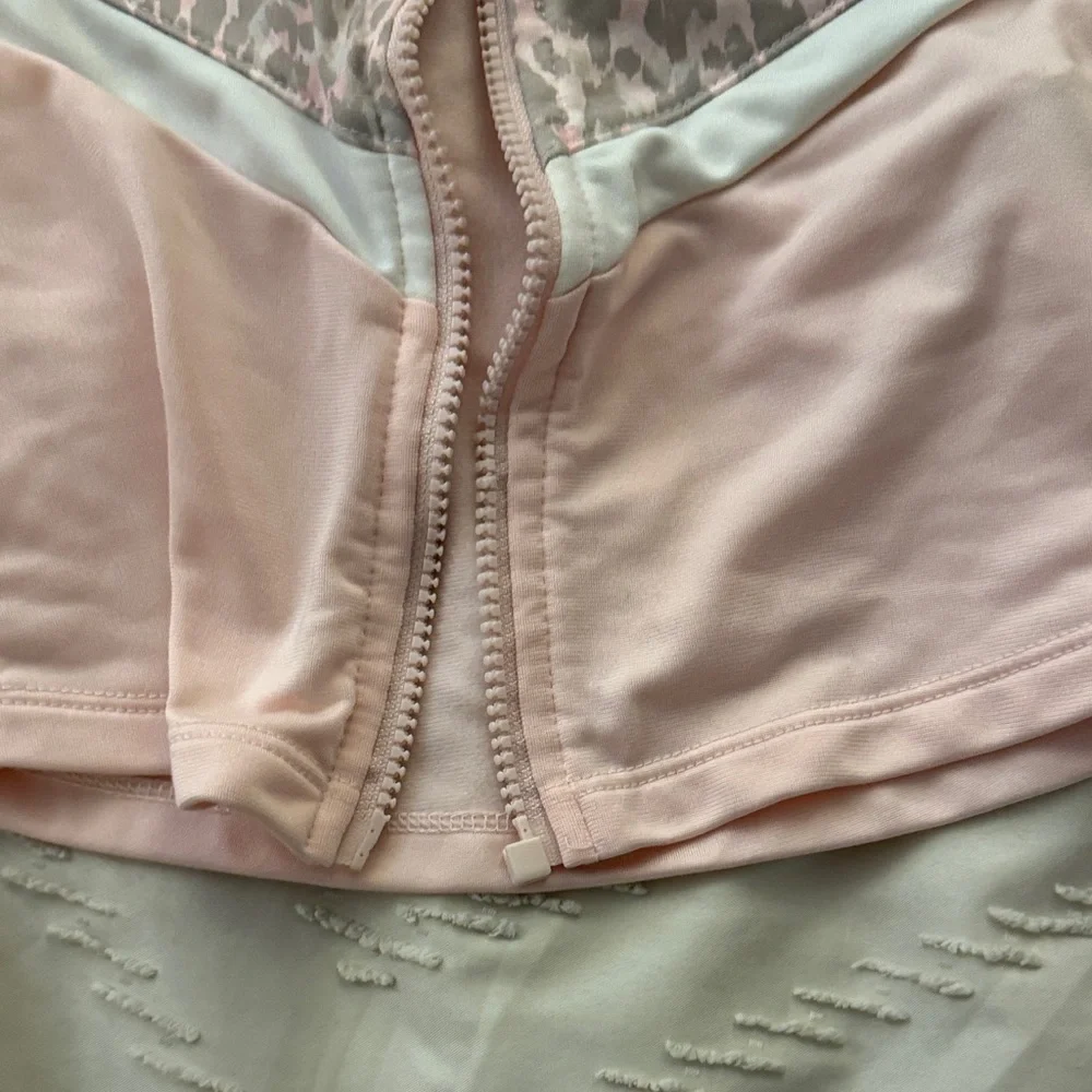 Nike Kids Light Pink Jacket with White Accents
